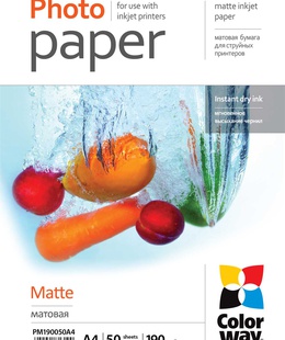  Matte Photo Paper | 190 g/m² | A4  Hover