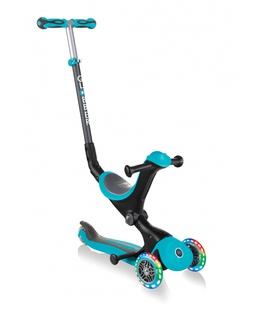  Globber Scooter Go Up Deluxe Lights | 646-105 | Teal  Hover
