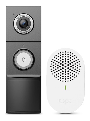  TP-LINK Video Doorbell Camera | Tapo D235 | 5 MP | 1.18mm/F1.8 | IP66 | H.264 | Micro SD  Hover