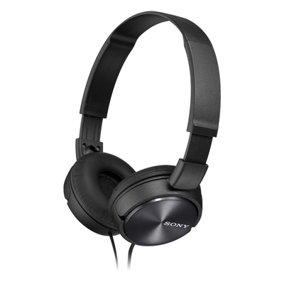 Austiņas Sony | MDR-ZX310 | Foldable Headphones | Wired | On-Ear | Black