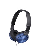 Austiņas Sony | MDR-ZX310AP | ZX series | Wired | On-Ear | Blue