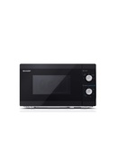 Mikroviļņu krāsns Sharp | YC-MS01E-B | Microwave Oven | Free standing | 20 L | 800 W | Black