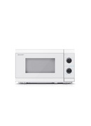 Mikroviļņu krāsns Sharp | Microwave Oven | YC-MS01E-C | Free standing | 20 L | 800 W | White