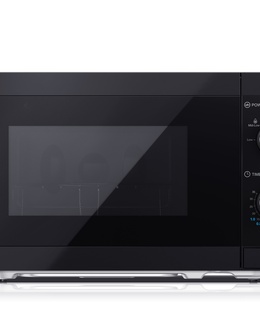 Mikroviļņu krāsns Sharp | YC-MG01E-B | Microwave Oven with Grill | Free standing | 800 W | Grill | Black  Hover