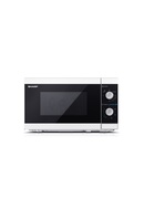 Mikroviļņu krāsns Sharp | YC-MG01E-W | Microwave Oven with Grill | Free standing | 800 W | Grill | White