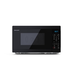 Mikroviļņu krāsns Sharp | YC-MS02E-B | Microwave Oven | Free standing | 800 W | Black