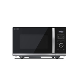 Mikroviļņu krāsns Sharp | YC-QS254AE-B | Microwave Oven | Free standing | 25 L | 900 W | Black
