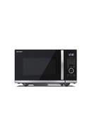 Mikroviļņu krāsns Sharp | Microwave Oven with Grill and Convection | YC-QC254AE-B | Free standing | 25 L | 900 W | Convection | Grill | Black