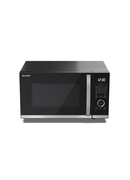 Mikroviļņu krāsns Sharp | Microwave Oven with Grill and Convection | YC-QC254AE-B | Free standing | 25 L | 900 W | Convection | Grill | Black Hover