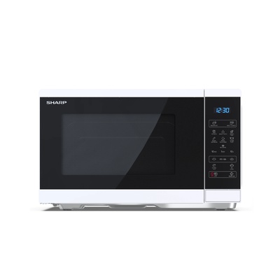 Mikroviļņu krāsns Sharp | Microwave Oven | YC-MS252AE-W | Free standing | 25 L | 900 W | White