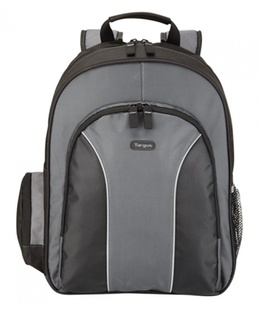  Targus | Essential Laptop Backpack | Backpack | Black/Grey  Hover