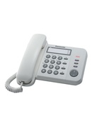  Panasonic | Corded Phone | KX-TS520FXW | White Hover