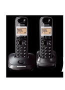  Panasonic | Cordless | KX-TG2512FXT | Built-in display | Caller ID | Black | Conference call | Phonebook capacity 50 entries | Speakerphone | Wireless connection