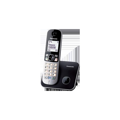  Panasonic | Cordless | KX-TG6811FXB | Built-in display | Caller ID | Black | Conference call | Phonebook capacity 120 entries | Speakerphone | Wireless connection