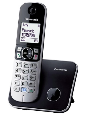  Panasonic | Cordless phone | KX-TG6811FXM | Built-in display | Caller ID | Metallic Grey  Hover