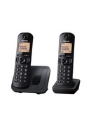  Panasonic | Cordless | KX-TGC212FXB | Built-in display | Caller ID | Black | Phonebook capacity 50 entries | Speakerphone Hover