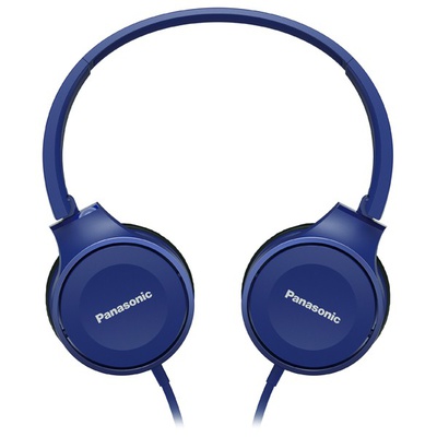 Austiņas Panasonic | RP-HF100E-A | Wired | On-Ear | Blue