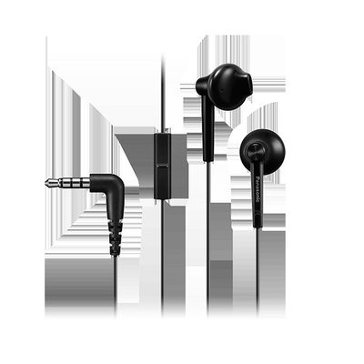 Austiņas Panasonic | Headphones | RP-TCM55E-K | Wired | In-ear | Microphone | Black