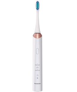 Birste Panasonic | Sonic Electric Toothbrush | EW-DC12-W503 | Rechargeable | For adults | Number of brush heads included 1 | Number of teeth brushing modes 3 | Sonic technology | Golden White  Hover