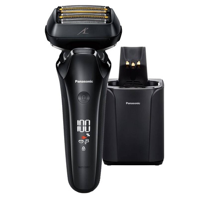  Panasonic | Shaver | ES-LS9A-K803 | Operating time (max) 50 min | Wet & Dry | Lithium Ion | Black