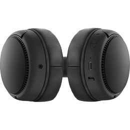 Austiņas Panasonic | Deep Bass Wireless Headphones | RB-M300BE-K | Wireless | Over-ear | Microphone | Wireless | Black