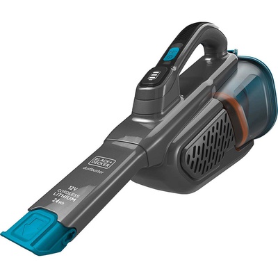  BLACK & DECKER Vacuum Cleaner | BHHV320B-QW | Cordless operating | Handstick | 12 V | Operating time (max) 20 min | Gray/Blue