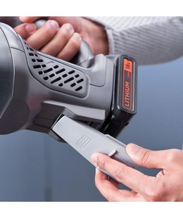  BLACK & DECKER | Vacuum Cleaner | BCHV001B-XJ | Cordless operating | Handstick | 18 V | Operating time (max) 12 min | Grey  Hover