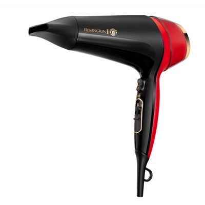 Fēns Remington Thermacare PRO 2400 Hair Dryer | D5755 | 2400 W | Number of temperature settings 3 | Ionic function | Diffuser nozzle | Black/Red