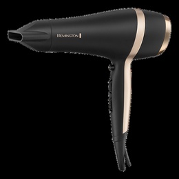 Fēns Remington Salon Smooth Hair Dryer Gift Set | D6940GP | 2100 W | Number of temperature settings 3 | Ionic function | Diffuser nozzle | Black