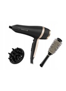 Fēns Remington Salon Smooth Hair Dryer Gift Set | D6940GP | 2100 W | Number of temperature settings 3 | Ionic function | Diffuser nozzle | Black Hover