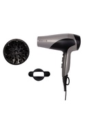 Fēns Remington Hair Dryer | D3190S | 2200 W | Number of temperature settings 3 | Ionic function | Diffuser nozzle | Grey/Black Hover