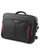  Targus Clamshell Laptop Bag CN418EU Briefcase Black/Red Shoulder strap