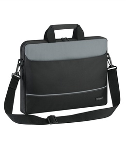  Targus Intellect Fits up to size 15.6  Messenger - Briefcase Black/Grey Shoulder strap  Hover