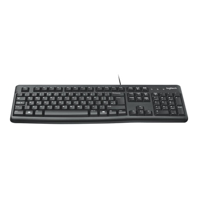 Tastatūra LOGITECH K120 Corded Keyboard black USB (US) | Logitech