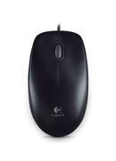 Pele Logitech Mouse B100 Wired
