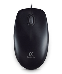 Pele Logitech Mouse B100 Wired  Hover