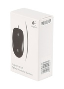 Pele Logitech Mouse B100 Wired Hover