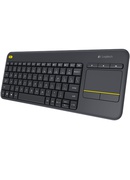 Tastatūra Logitech | K400 Plus | Keyboard with Trackpad | Wireless | NL | Black | USB port | 380 g