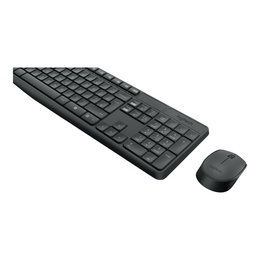 Tastatūra Logitech | MK235 | Keyboard and Mouse Set | Wireless | Mouse included | Batteries included | US | Black | 475 g