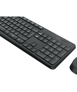 Tastatūra Logitech | MK235 | Keyboard and Mouse Set | Wireless | Mouse included | Batteries included | US | Black | 475 g  Hover