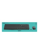Tastatūra Logitech | MK235 | Keyboard and Mouse Set | Wireless | Mouse included | Batteries included | US | Black | 475 g Hover