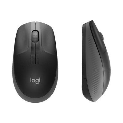 Pele Logitech | Full size Mouse | M190 | Wireless | USB | Charcoal