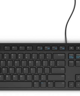 Tastatūra Dell Keyboard KB216 Multimedia Wired NORD Black  Hover