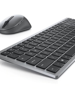 Tastatūra Dell | Keyboard and Mouse | KM7120W | Keyboard and Mouse Set | Wireless | Batteries included | US | Bluetooth | Titan Gray | Numeric keypad | Wireless connection  Hover