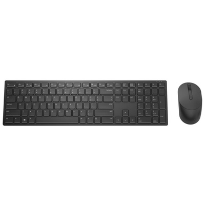 Tastatūra Dell Pro Keyboard and Mouse   KM5221W Keyboard and Mouse Set Wireless Batteries included EE Wireless connection Black