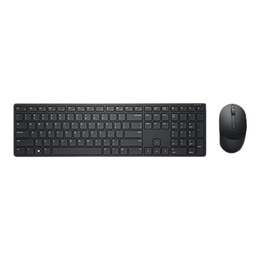 Tastatūra Dell KM5221W Pro | Keyboard and Mouse Set | Wireless | Ukrainian | Black | 2.4 GHz