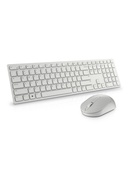 Tastatūra Dell Keyboard and Mouse KM5221W Pro Keyboard and Mouse Set Wireless Mouse included Keyboard Technology - Plunger; Movement Resolution - 4000 dpi US White 2.4 GHz