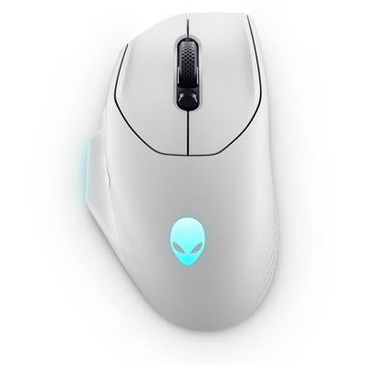 Pele Dell | Gaming Mouse | AW620M | Wired/Wireless | Alienware Wireless Gaming Mouse | Lunar Light