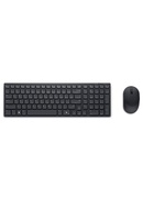 Tastatūra Dell | Silent Keyboard and Mouse | KM555 | Keyboard and Mouse Set | Wireless | Ukrainian (QWERTY) | Black | 2.4 GHz