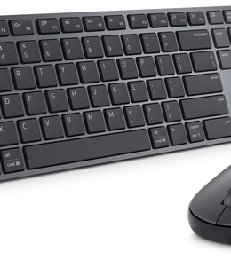 Tastatūra Dell Pro 7 Slim Keyboard and Mouse | KM726 | Keyboard and Mouse Set | Wireless | Mouse included | Russian | Bluetooth | Black  Hover